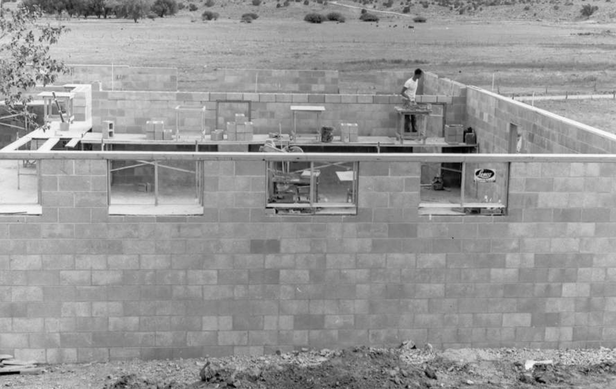 Just let him build. Here, Br. John Friebel, OFM, does what God called him to do. &ldquo;Why did the Lord choose me?&rdquo; He asks. &ldquo;I don&rsquo;t know. But I loved working with my hands.&rdquo; (Province of Our Lady of Guadalupe Archives Collection photo)