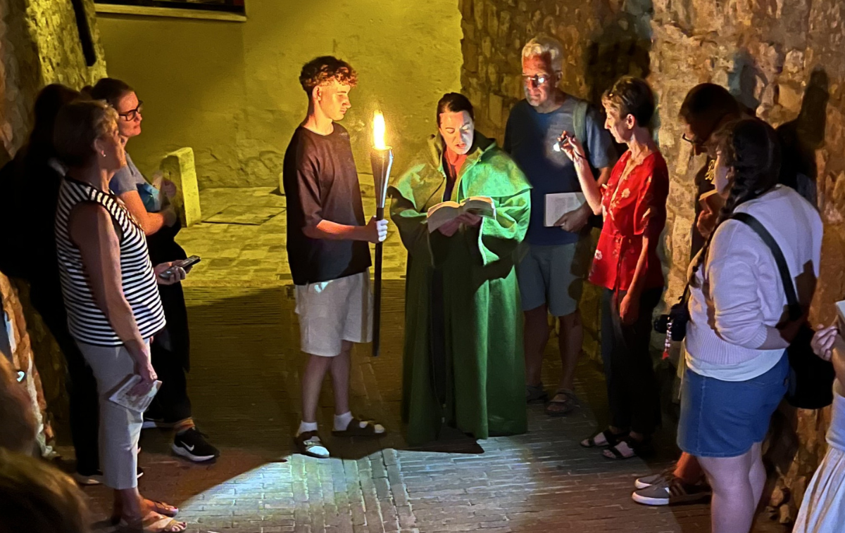 Pilgrims re-enact Clare