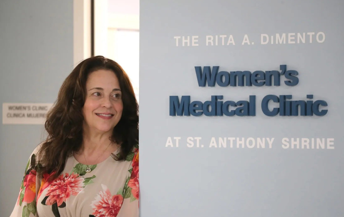 Mary Ann Ponti serves as director of outreach and community engagement at 
St. Anthony Shrine. She is a licensed alcohol and drug counselor who 
helps homeless women in downtown Boston. (Photo from St. Anthony Shrine)