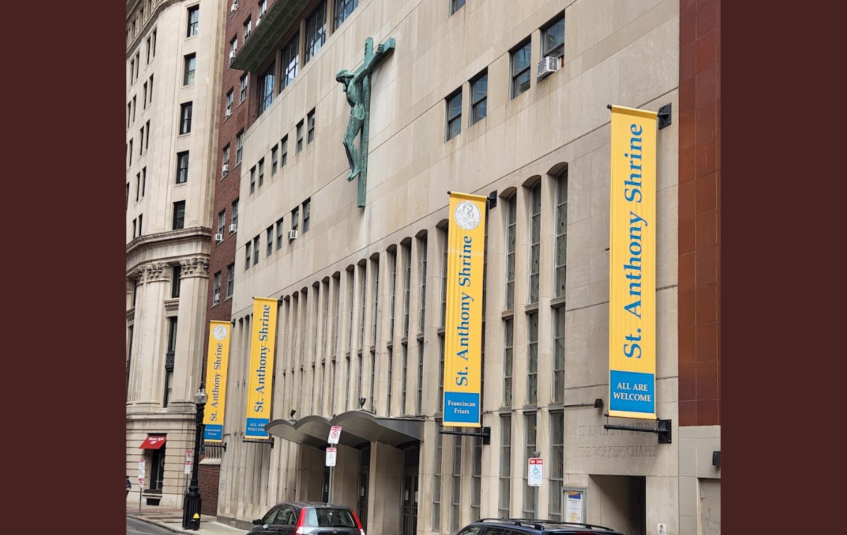 St. Anthony Shrine in Boston, MA, where Br. Paul O&rsquo;Keeffe&rsquo;s grant-funded juvenile offender counseling service began in 2017. (Photo courtesy of Br. Paul O&rsquo;Keeffe, OFM)