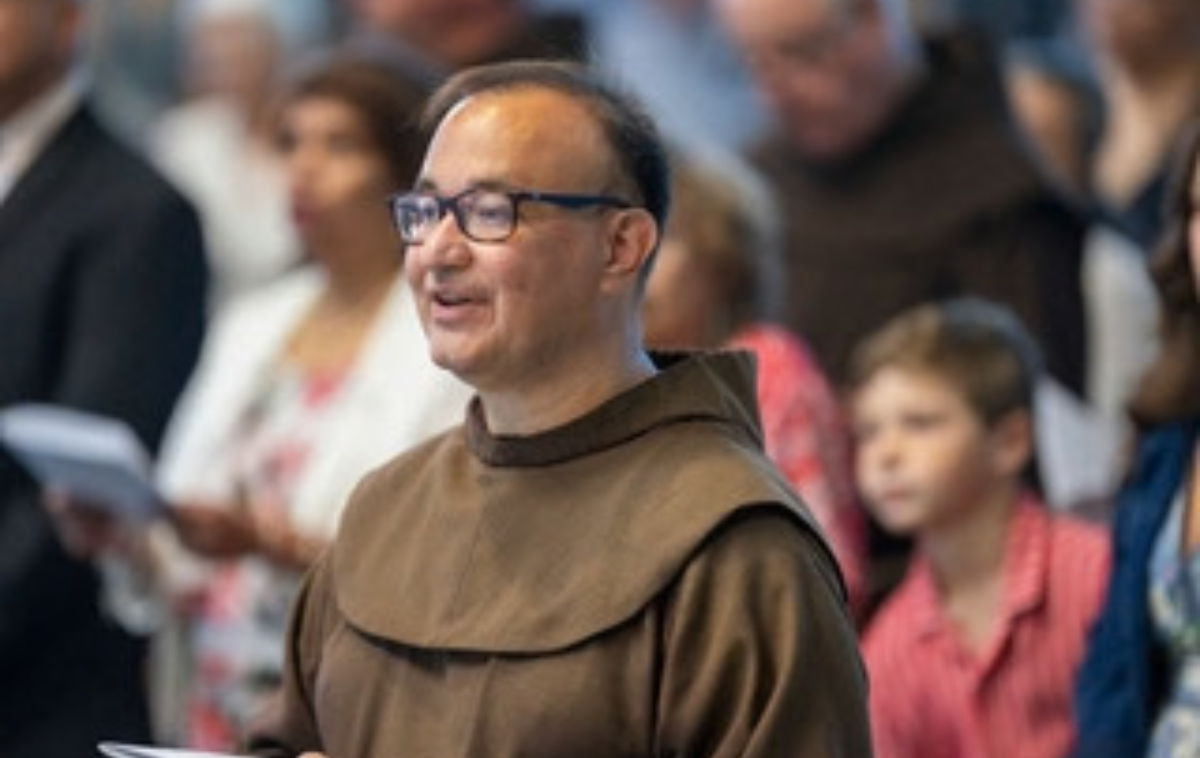 “Sharing the Franciscan charism in the public square brings us into places we may never have approached,” Br. Domingo Martinez, OFM, said. (Photo courtesy of Br. Domingo)