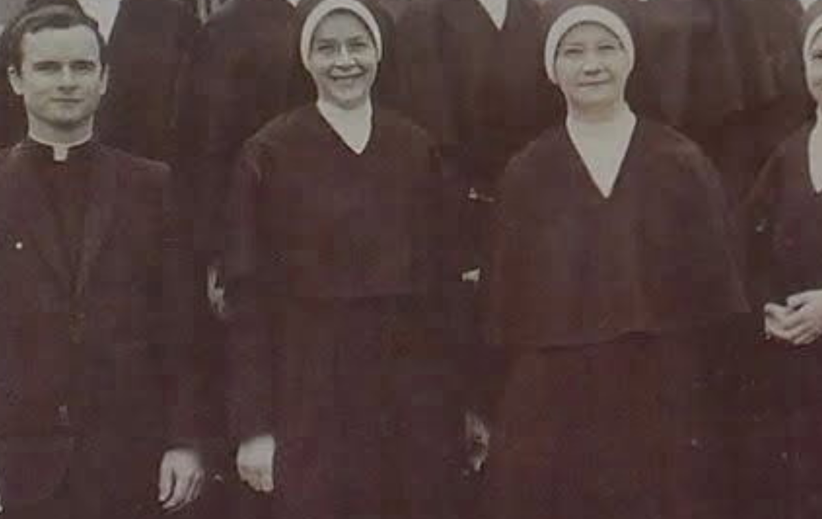 Br. Nick Baxter, OFM, is pictured in a yearbook photo, circa 1968. &ldquo;I never expected to be a teacher,&rdquo; said Br. Nick, who served as an associate pastor, chaplain and instructor at St. Francis Academy for Girls in San Antonio. (Photo courtesy of Eileen Trevino Villarreal)&nbsp;<p>&nbsp;</p>